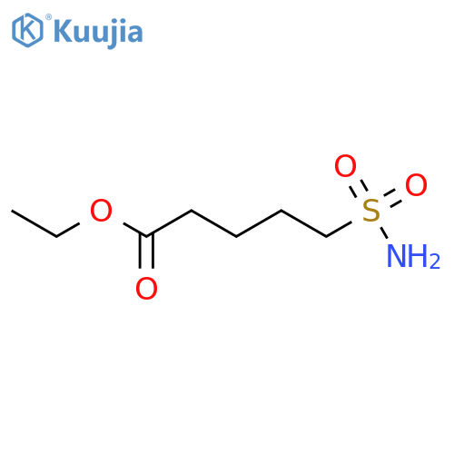 ethyl 5-sulfamoylpentanoate structure