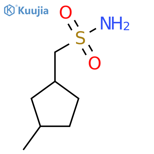 (3-Methylcyclopentyl)methanesulfonamide structure