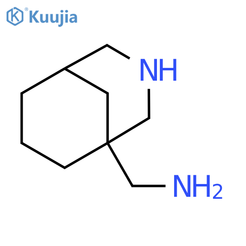 1-{3-azabicyclo3.3.1nonan-1-yl}methanamine structure