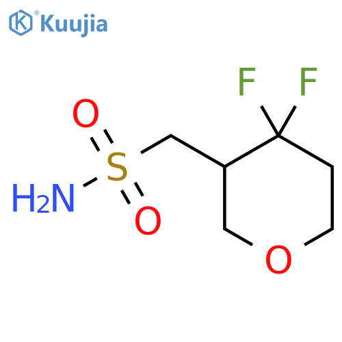 (4,4-Difluorooxan-3-yl)methanesulfonamide structure