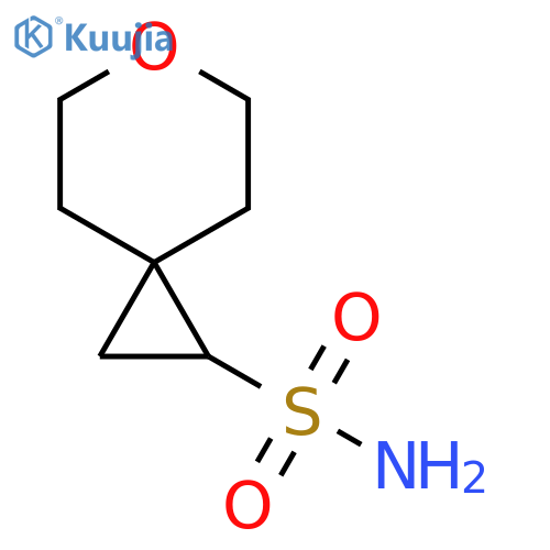 6-Oxaspiro[2.5]octane-1-sulfonamide structure