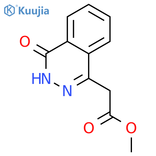 methyl 2-(4-oxo-3,4-dihydrophthalazin-1-yl)acetate structure