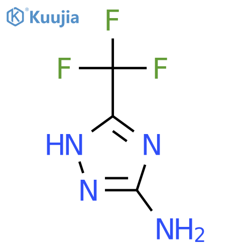 5-(Trifluoromethyl)-4H-1,2,4-triazol-3-amine structure