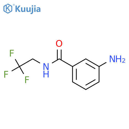 3-Amino-n-(2,2,2-trifluoroethyl)benzamide structure