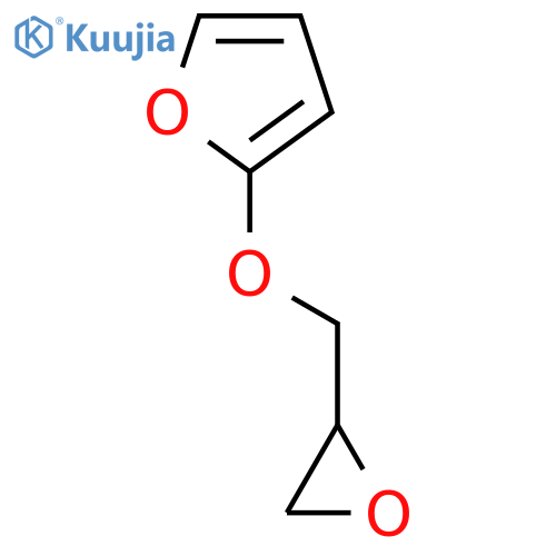 Furan,2-(2-oxiranylmethoxy)- structure
