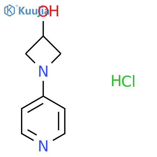 1-(Pyridin-4-yl)azetidin-3-ol hydrochloride structure