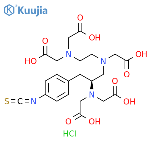 p-SCN-Bn-DTPA Trihydrochloride Salt (>90%) structure