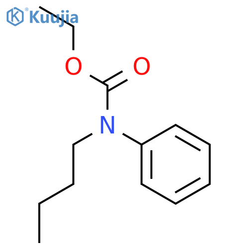 ethyl N-butyl-N-phenylcarbamate structure