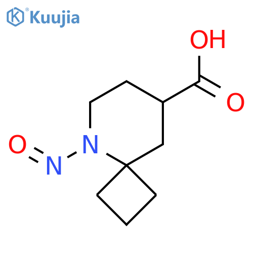 5-nitroso-5-azaspiro3.5nonane-8-carboxylic acid structure