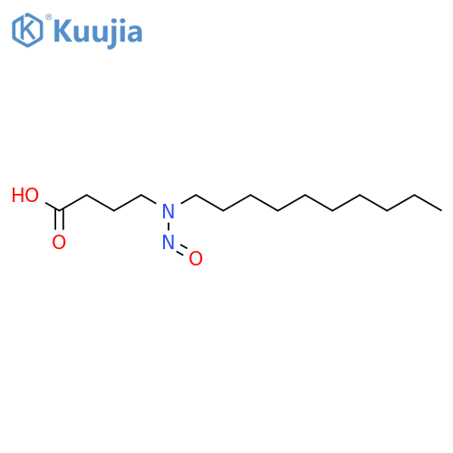 4-decyl(nitroso)aminobutanoic acid structure