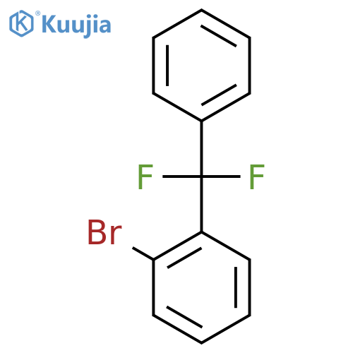 1-Bromo-2-(difluorophenylmethyl)benzene structure
