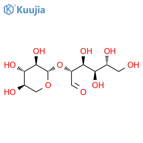2-O-(β-D-Xylopyranosyl)-D-glucose structure