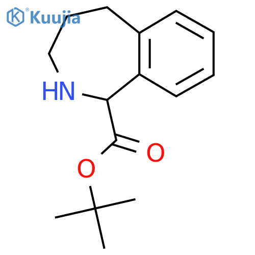 tert-butyl 2,3,4,5-tetrahydro-1H-2-benzazepine-1-carboxylate structure