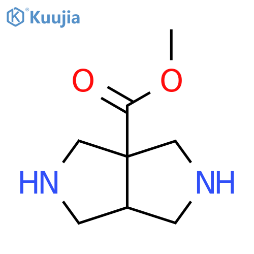 methyl (3ar,6ar)-octahydropyrrolo3,4-cpyrrole-3a-carboxylate structure