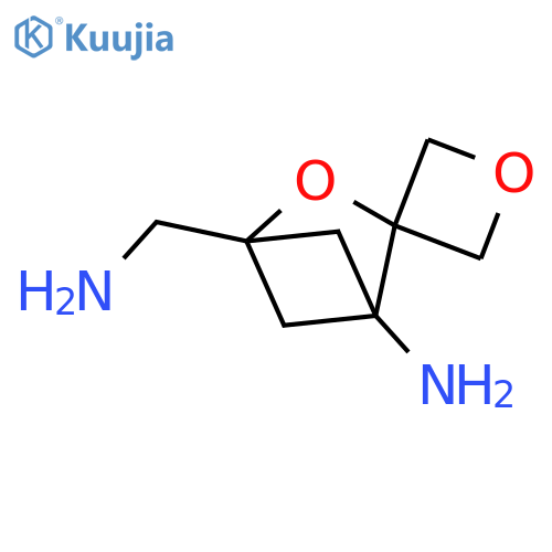 4-(aminomethyl)-3-oxaspirobicyclo2.1.1hexane-2,3'-oxetan-1-amine structure
