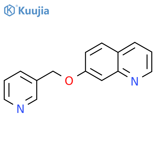 7-[(Pyridin-3-yl)methoxy]quinoline structure
