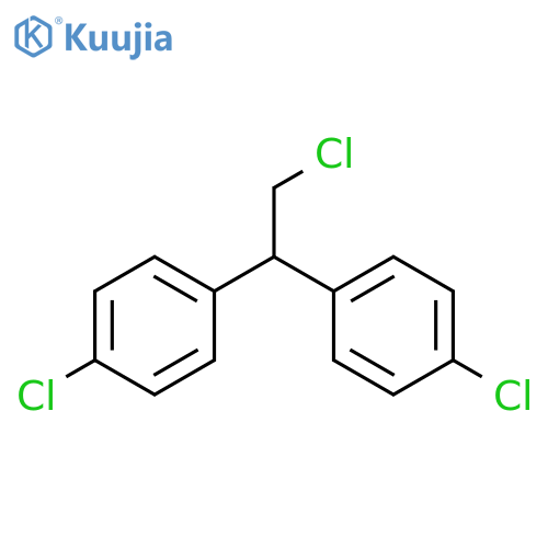 Benzene,1,1'-(2-chloroethylidene)bis[4-chloro- structure