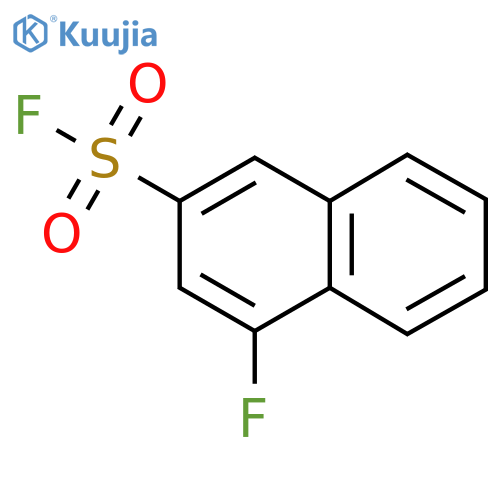 4-Fluoronaphthalene-2-sulfonyl fluoride structure