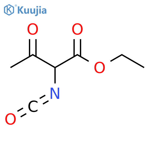 ethyl 2-isocyanato-3-oxobutanoate structure