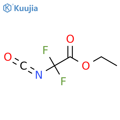 Ethyl 2,2-difluoro-2-isocyanatoacetate structure