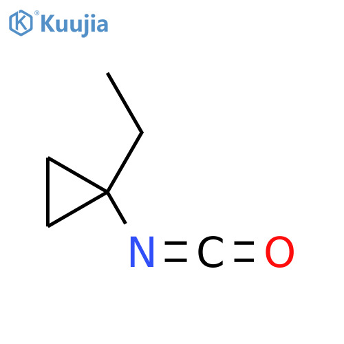 1-Ethyl-1-isocyanatocyclopropane structure