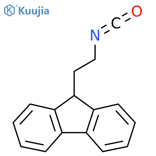 9-(2-isocyanatoethyl)-9H-fluorene structure