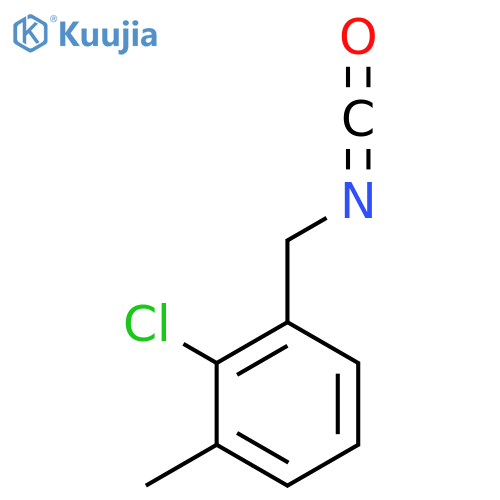 2-chloro-1-(isocyanatomethyl)-3-methylbenzene structure