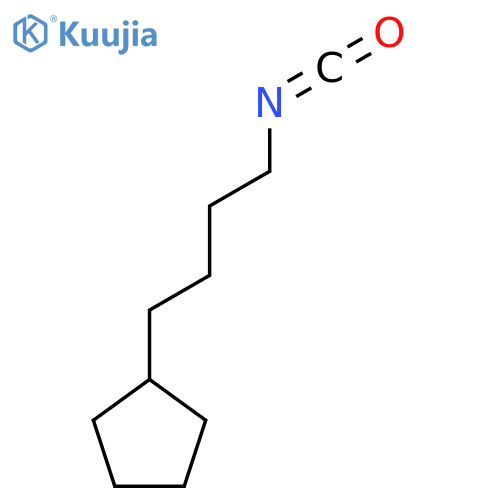 (4-isocyanatobutyl)cyclopentane structure