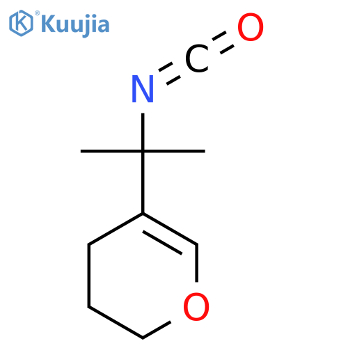 5-(2-isocyanatopropan-2-yl)-3,4-dihydro-2H-pyran structure