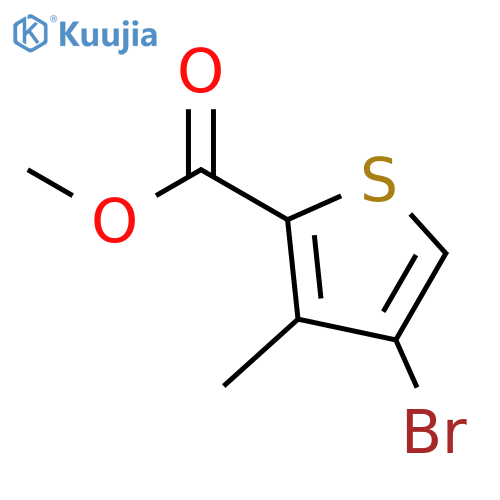 Methyl 4-Bromo-3-methylthiophene-2-carboxylate structure