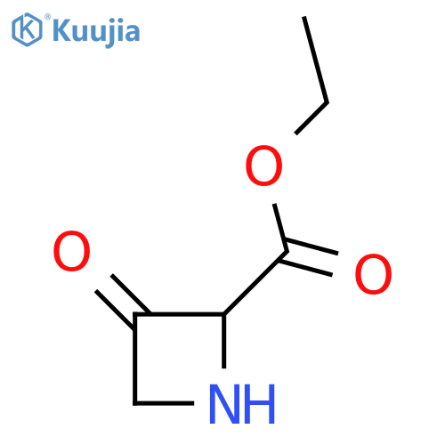 Ethyl 3-oxoazetidine-2-carboxylate structure
