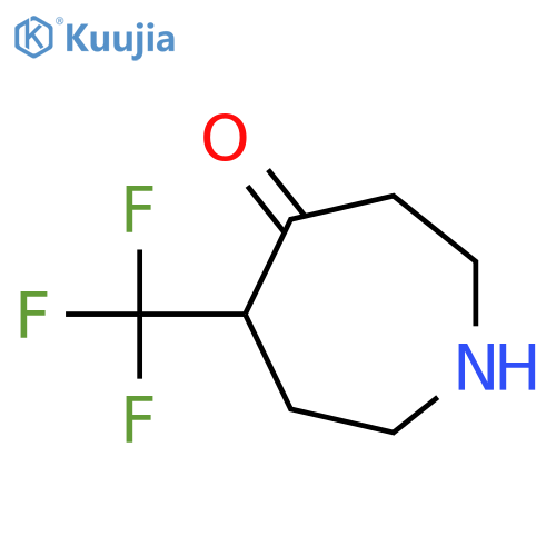 5-(Trifluoromethyl)azepan-4-one structure