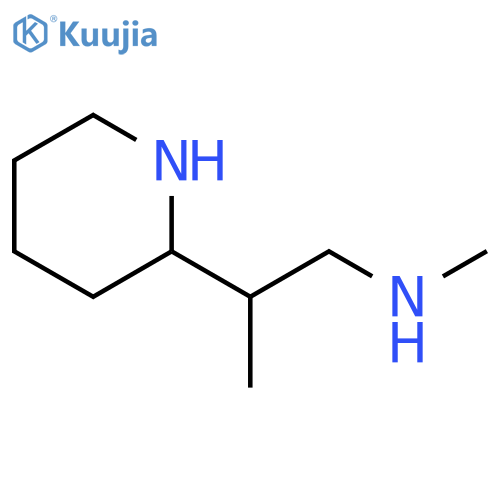 methyl2-(piperidin-2-yl)propylamine structure