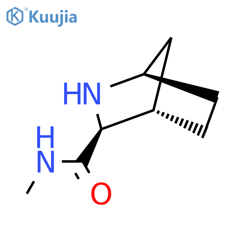 (1R,3S,4S)-N-methyl-2-azabicyclo2.2.1heptane-3-carboxamide structure