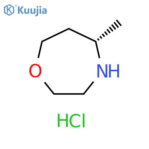 (5S)-5-methyl-1,4-oxazepane hydrochloride structure