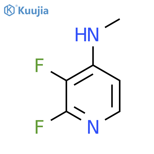 2,3-difluoro-N-methylpyridin-4-amine structure