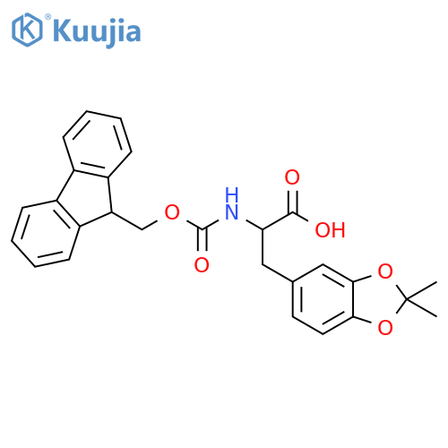 Fmoc-DOPA(acetonide)-OH structure