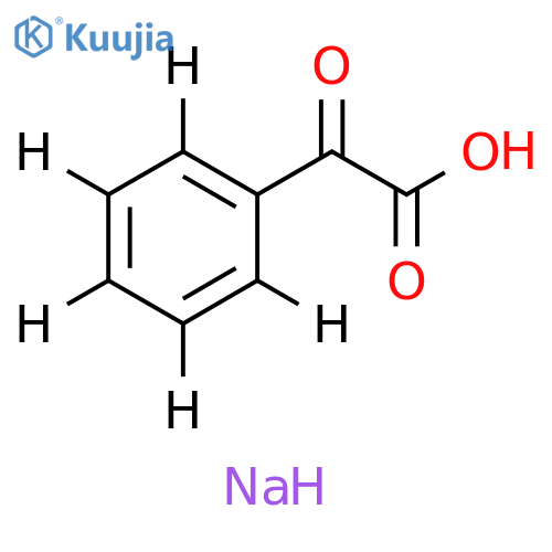 Sodium Phenyl-d5-glyoxylate structure