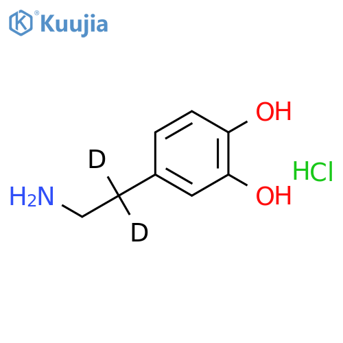 Dopamine-D2 Hydrochloride structure
