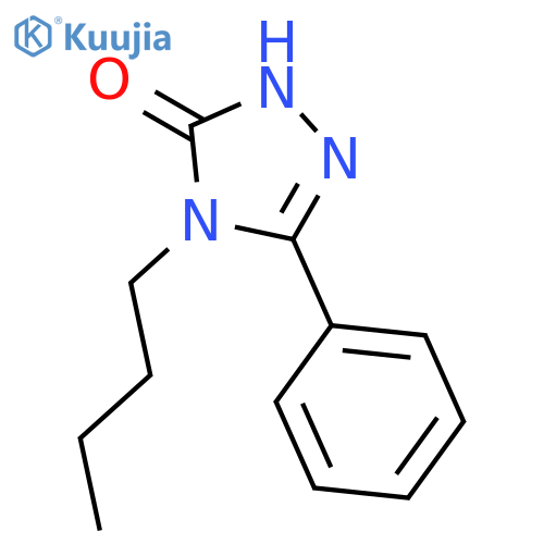 4-butyl-5-phenyl-2,4-dihydro-3h-1,2,4-triazol-3-one structure