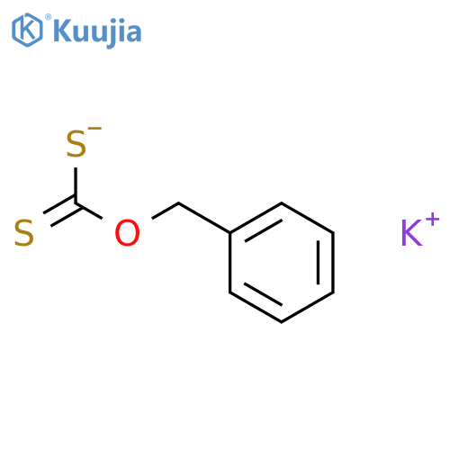 Carbonodithioic acid,O-(phenylmethyl) ester, potassium salt (1:1) structure