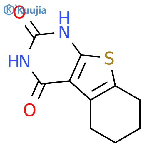 [1]Benzothieno[2,3-d]pyrimidine-2,4(1H,3H)-dione,5,6,7,8-tetrahydro- structure