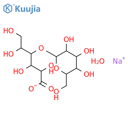 Sodium lactobionate structure