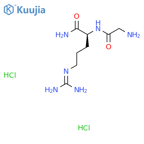 H-Gly-Arg-NH 2 HCl structure