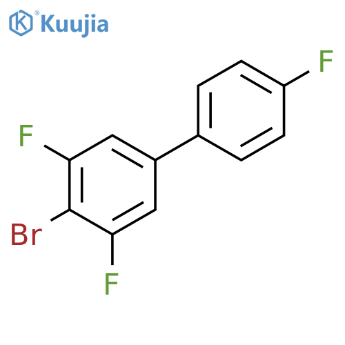 4-Bromo-3,4',5-trifluoro-1,1'-biphenyl structure