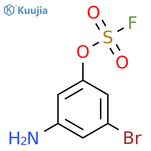 3-Amino-5-bromophenyl sulfurofluoridate structure