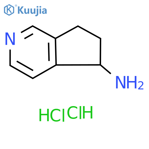 6,7-Dihydro-5H-[2]pyrindin-5-ylamine dihydrochloride structure
