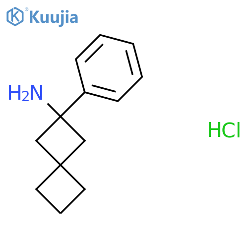 2-Phenylspiro[3.3]heptan-2-amine hydrochloride structure