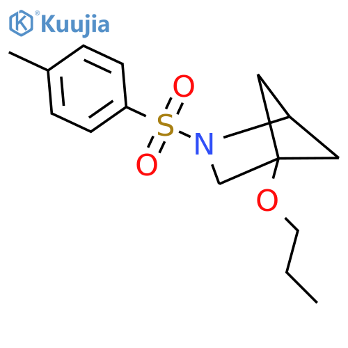 2-(4-Methylbenzenesulfonyl)-4-propoxy-2-azabicyclo[2.1.1]hexane structure