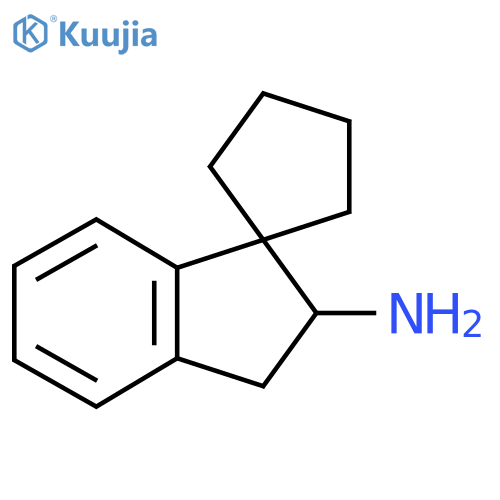 2',3'-dihydrospirocyclopentane-1,1'-inden-2'-amine structure